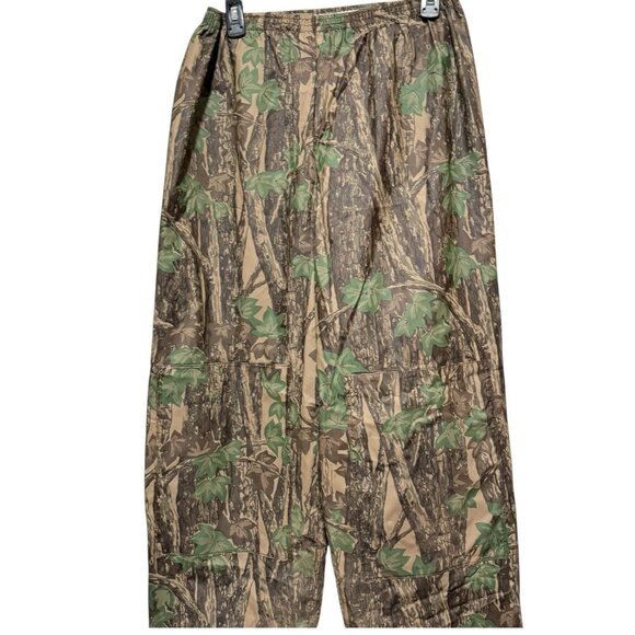 Pro Rainer Trebark Series Mens Outdoor Hunting Camouflage Nylon Rain Pants Large - Picture 3 of 11